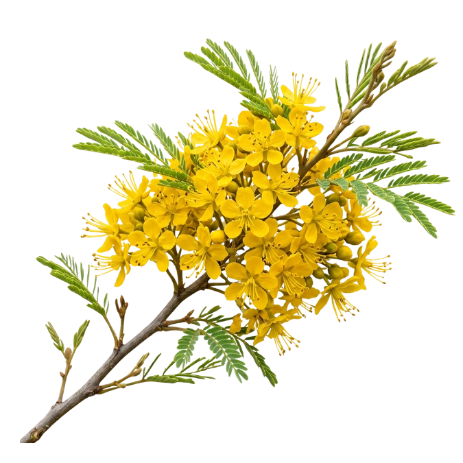 Flor da sibipiruna
