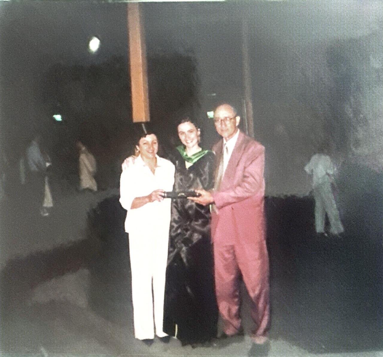 Dra. Larissa na formação em medicina