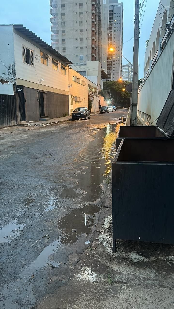 A Rua 36 antes da transformação da Viela 36