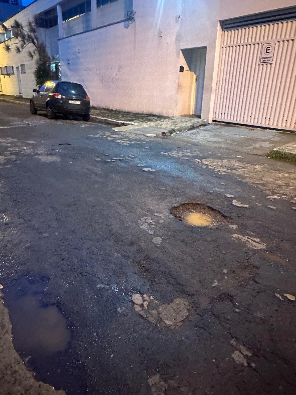 Rua 36 antes da revitalização