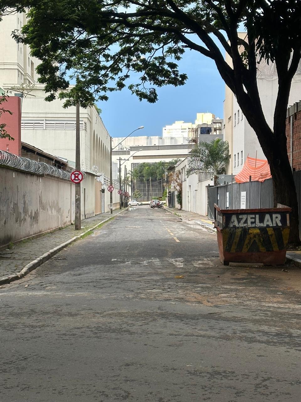 Rua 36 antes da revitalização